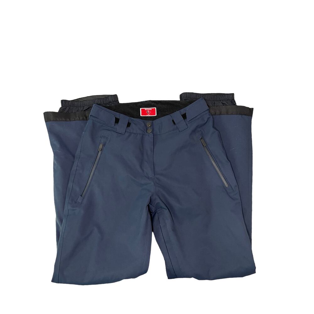 Rossignol Eclipse Navy Blue Ski Insulated Snow Pants Kid's Unisex Size 14 - Picture 2 of 12
